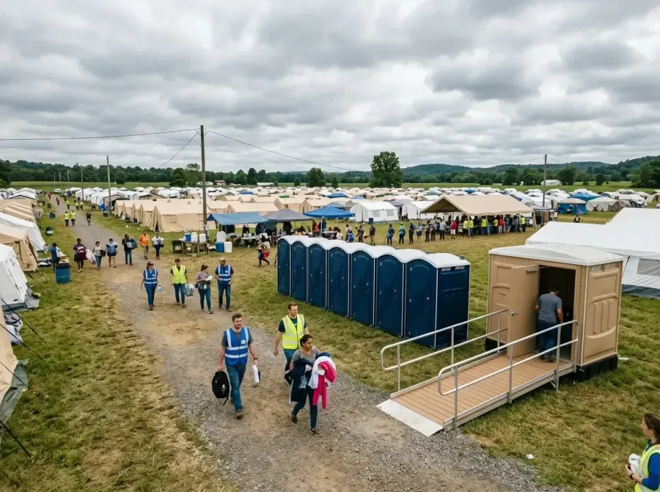 disaster-relief-camp-restrooms-010 — frequently asked questions, Dumpster & Portable Bathrooms Rental in Blaine, MN